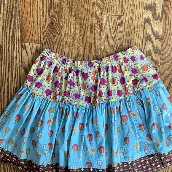 Matilda Jane Character Counts multi-pattern skirt, size 8. Like new condition - Picture 11 of 16